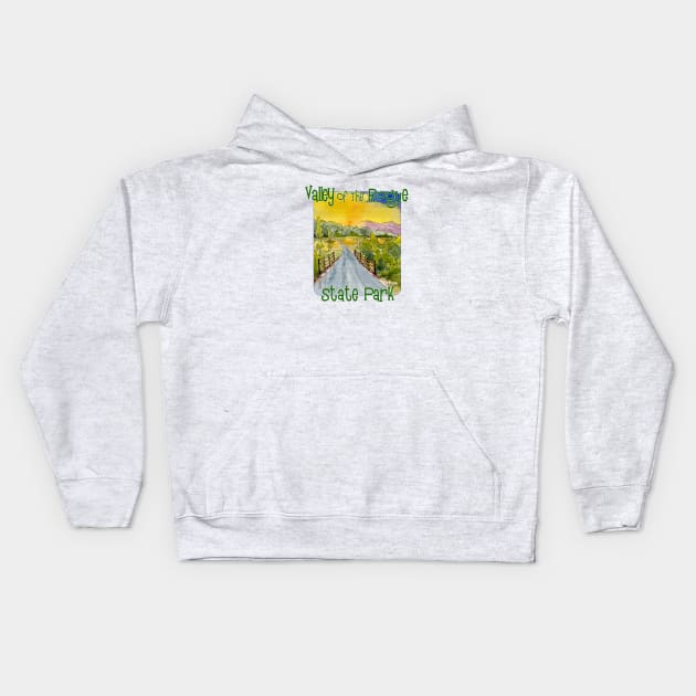 Valley Of The Rogue State Park, Oregon Kids Hoodie by MMcBuck